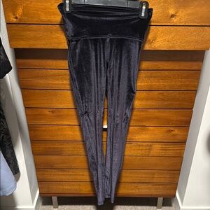 Black Velvet Leggings Lululemon